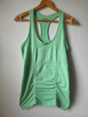 EUC ATHLETA MINT GREEN WORKOUT TANK TOP SIZE SMALL